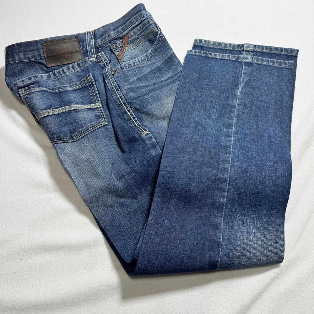 Ariat M4 Low Rise Straight Leg Jeans 32x34 Mens Blue Denim Stretch Work Pants